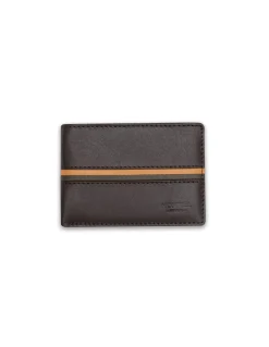 Men'S Leather Wallets^MONPIEL Small American Wallet With Wallet Brown