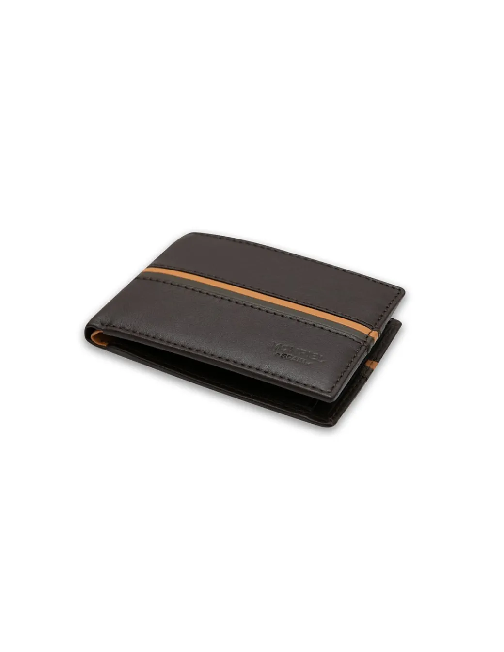 Men'S Leather Wallets^MONPIEL Small American Wallet With Wallet Brown