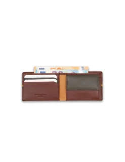 Men'S Leather Wallets^MONPIEL Small American Wallet With Wallet Havana