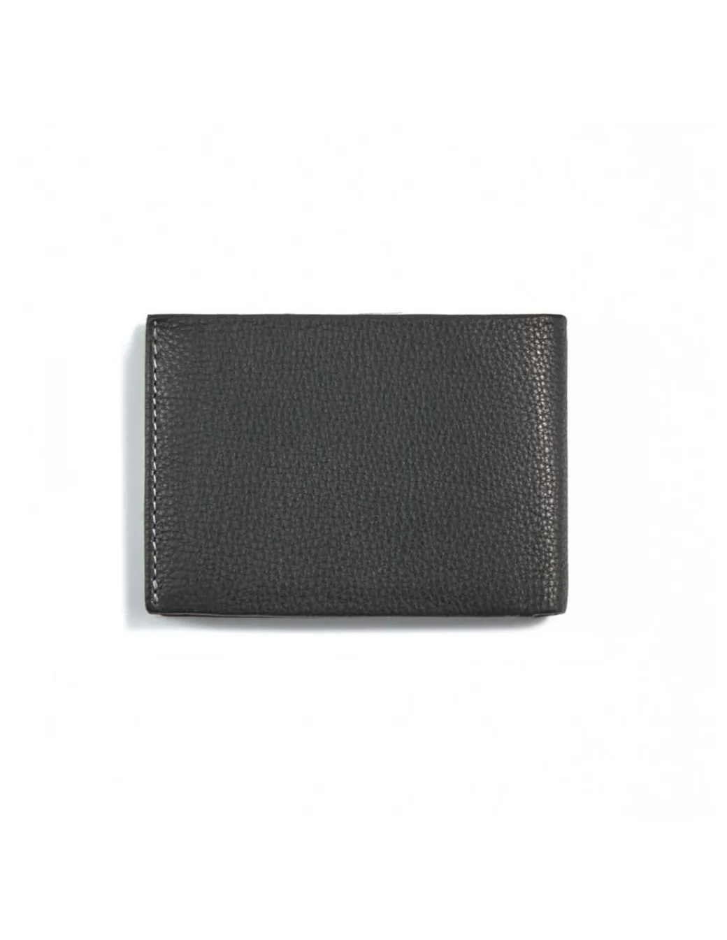 Men'S Leather Wallets^MONPIEL Small American With Two Tone Purse Black
