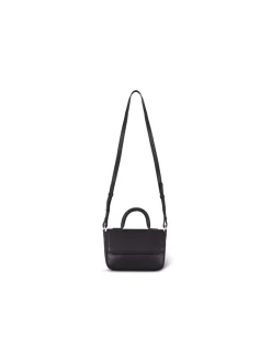 Women'S Leather Bag^MONPIEL Small Armored Leather Bag Black