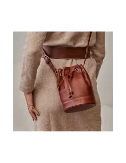 Women'S Leather Bag^MONPIEL Small Bucket Bag Leather
