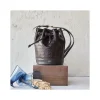 Women'S Leather Bag^MONPIEL Small Bucket Bag Coco Brown