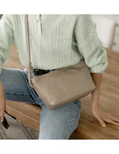 Women'S Leather Bag^MONPIEL Small Knots Bag Mole