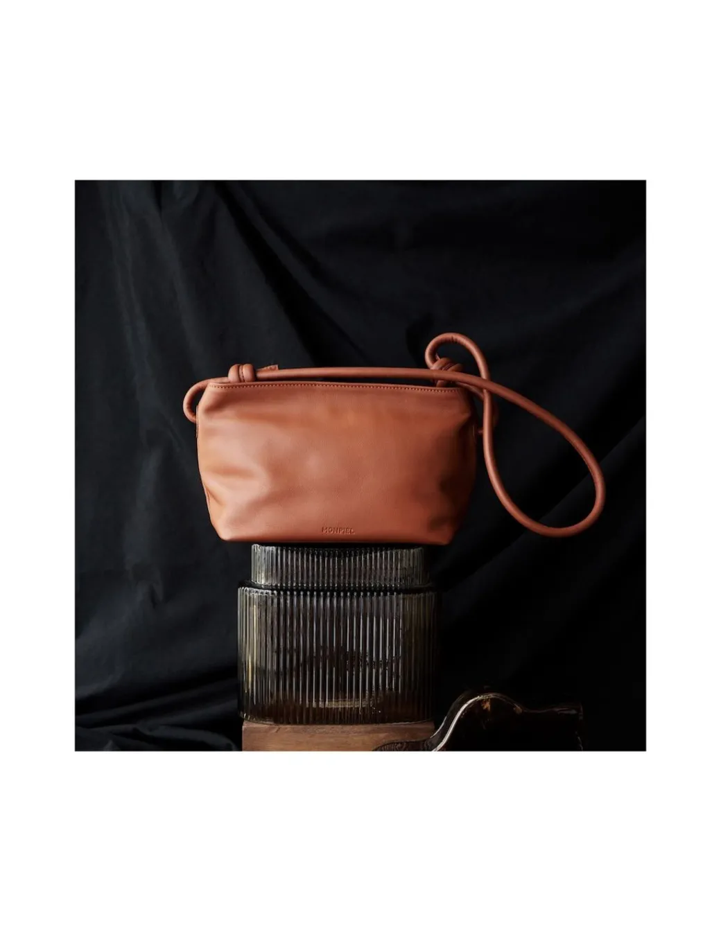 Women'S Leather Bag^MONPIEL Small Knots Bag Leather