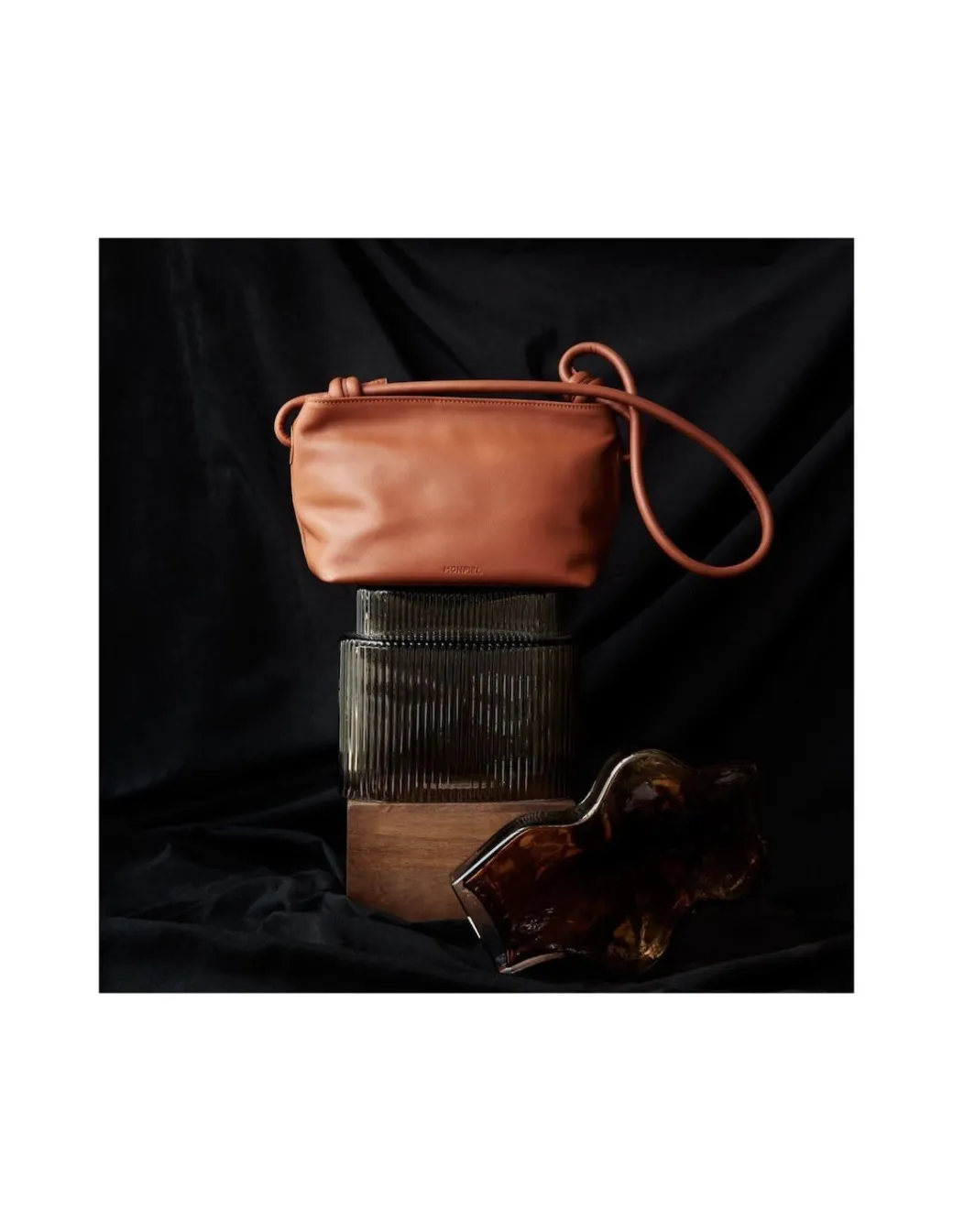 Women'S Leather Bag^MONPIEL Small Knots Bag Leather