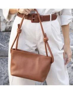 Women'S Leather Bag^MONPIEL Small Knots Bag Leather
