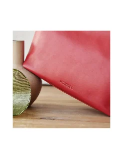 Women'S Leather Bag^MONPIEL Small Knots Bag Red