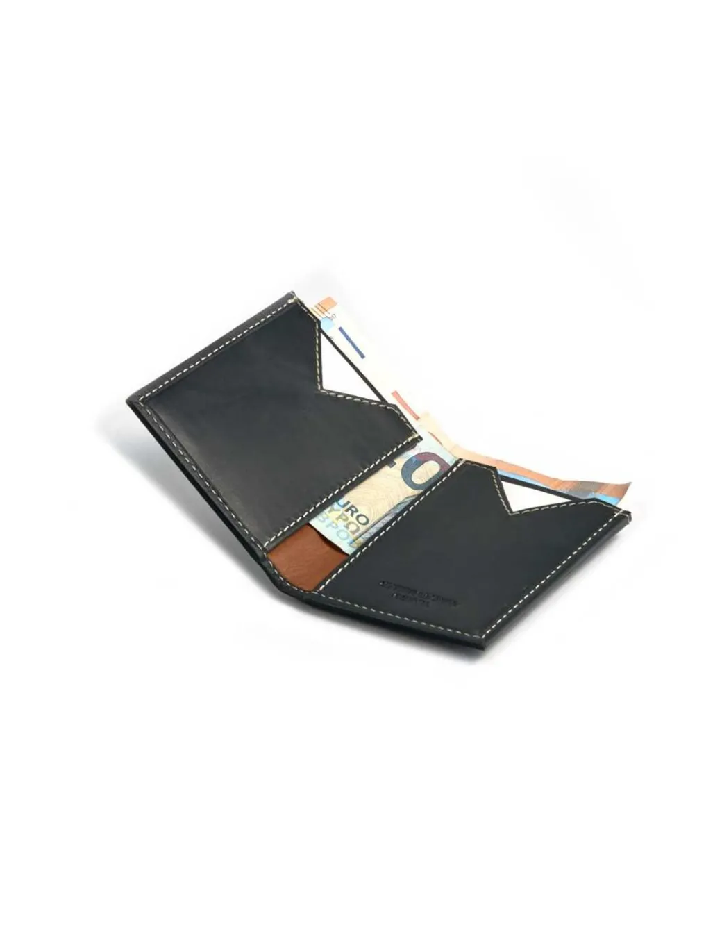 Men'S Leather Wallets^MONPIEL Small Men'S Wallet Slim Blue
