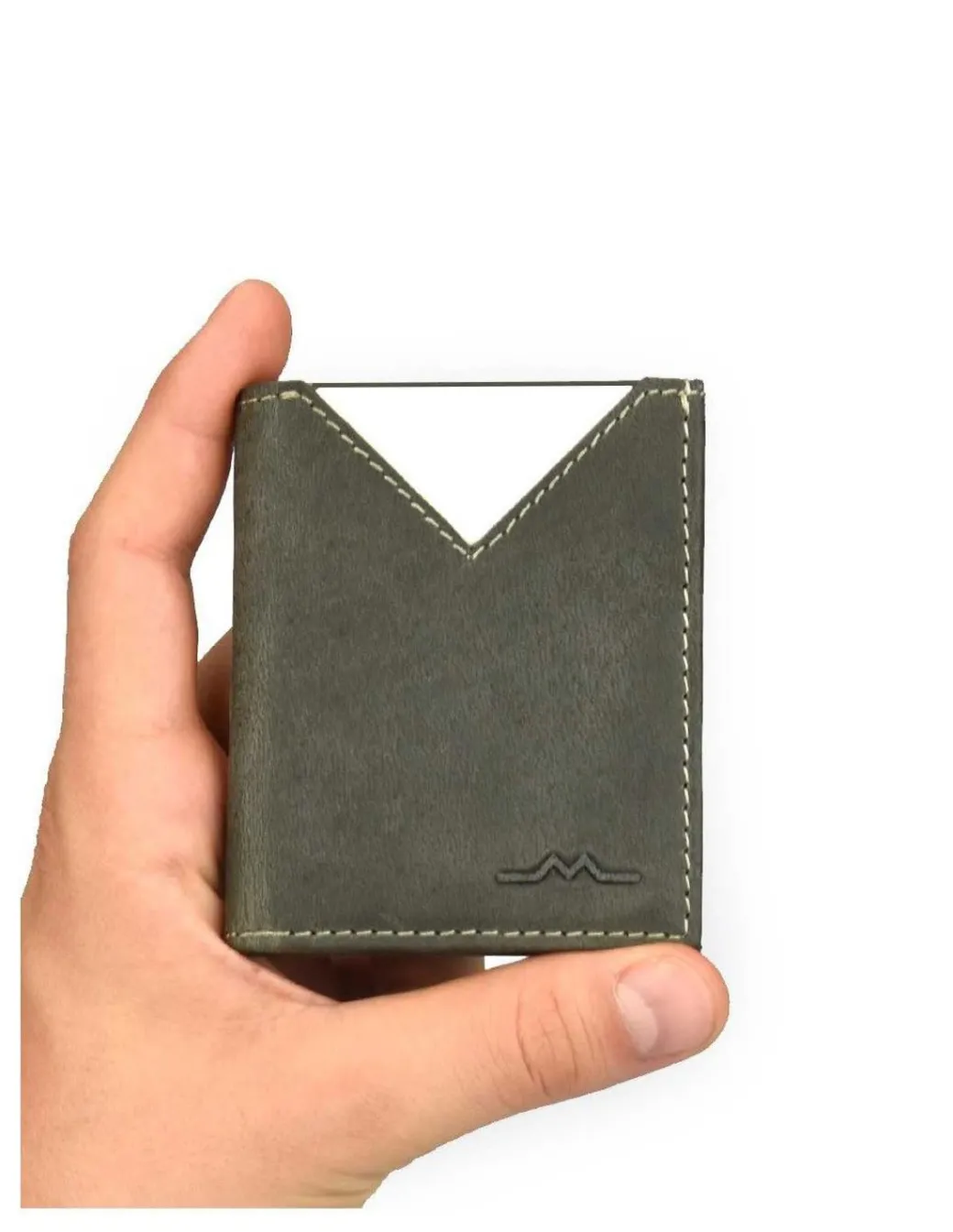 Men'S Leather Wallets^MONPIEL Small Men'S Wallet Slim Green
