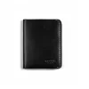 Men'S Leather Wallets^MONPIEL Small Men'S Wallet With Coin Pocket Mini Black