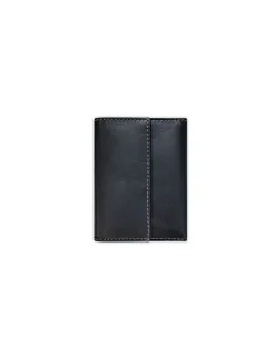 Men'S Leather Wallets^MONPIEL Small Men'S Wallet With Coin Pocket Mini Black