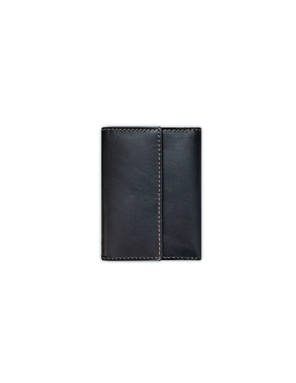 Men'S Leather Wallets^MONPIEL Small Men'S Wallet With Coin Pocket Mini Black