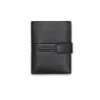 Men'S Leather Wallets^MONPIEL Small Wallet With Wallet And Central Stamped Loop Black