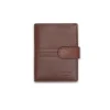 Men'S Leather Wallets^MONPIEL Small Wallet With Wallet And Central Stamped Loop Havana