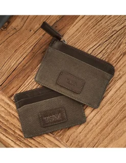 Leather Card Holders^MONPIEL Sport Card Holder Green