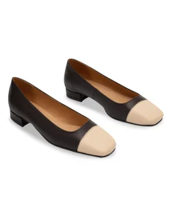 Ballet Flats Woman^MONPIEL Square Toe Shoe Gabi Black