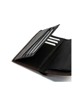 Men'S Leather Wallets^MONPIEL Wallet With Clasp And Two Tone Interior Purse Brown