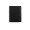 Men'S Leather Wallets^MONPIEL Wallet With Clasp Inside And Coin Pocket Mountain Black