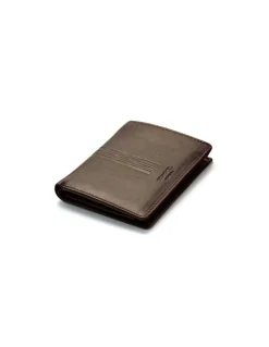 Men'S Leather Wallets^MONPIEL Wallet With Clasp Inside And Coin Pocket Mountain Brown