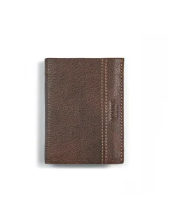 Men'S Leather Wallets^MONPIEL Wallet With Purse Inside Two Tones Brown