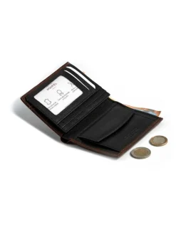 Men'S Leather Wallets^MONPIEL Wallet With Purse Inside Two Tones Brown