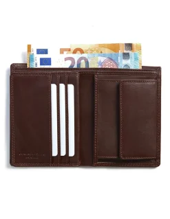 Men'S Leather Wallets^MONPIEL Xl Leather Wallet With Coin Purse Brown
